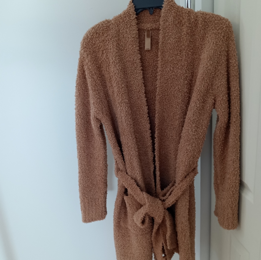 Cozy Brown Women's Robe - Picture 4 of 11